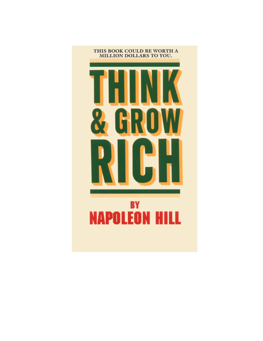 Cover of Think and Grow Rich